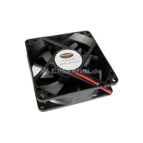 Case fan 80x80x25 (schwarz, 80 mm)