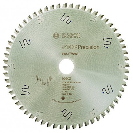 Bosch circular saw blade EX AL B 254x30-80 - 2608644112