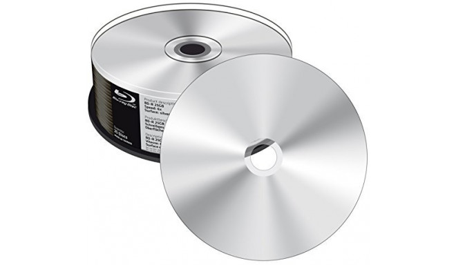 Mediarange BD-R 25 GB Blu-ray Disks (6X, 25 pieces)