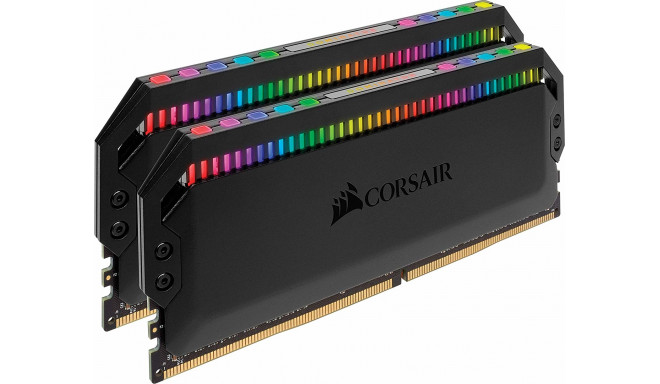 Corsair DDR4 16 GB 3200 - Dual Kit, RAM (black, CMT16GX4M2Z3200C16, Dominator Platinum RGB)