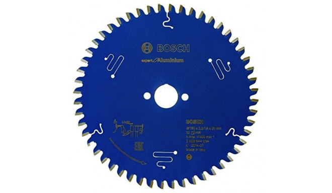 Bosch Circular Saw Blade EX AL H 160x20-52 - 2608644094