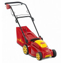 WOLF-Garten lawnmower A 340 E (red / yellow, 34cm, 1,400 watts)