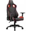 Sharkoon Elbrus 2 Gaming Seat black/red