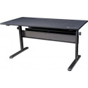 Thermaltake Tt Level 20 GT Battle Station Gaming Desk, gaming table (black)