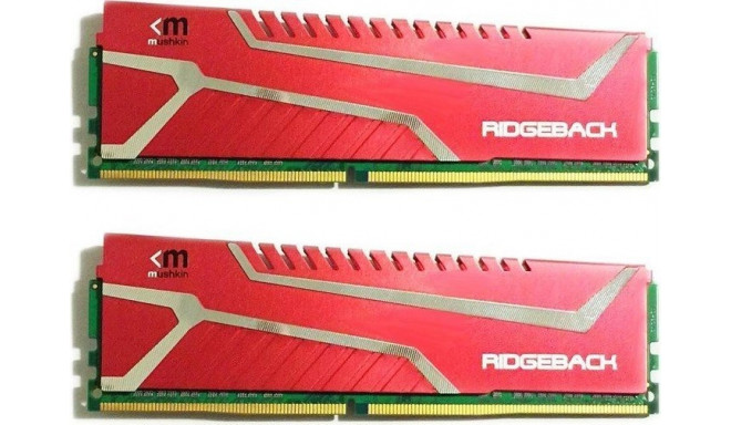 Mushkin DDR4 - 32 GB - 3200 - CL - 16 - Dual kit, Redline (red, MRB4U320GJJM16GX2)
