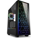 Sharkoon korpus RGB LIT 100 Tower Tempered Glass