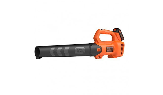 BLACK + DECKER battery Axial fan BCBL200L QW, 18 Volt, leaf blower (orange / black, Li-ion battery 2