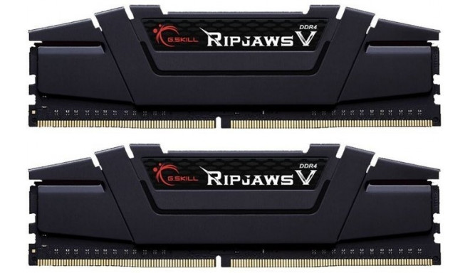 G.Skill RAM DDR4 32GB 3600 CL 16 Dual Kit Black (F4-3600C16D-32GVKC, Ripjaws V)