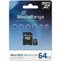 Mediarange 64 GB microSDXC, memory card (black, Class 10)