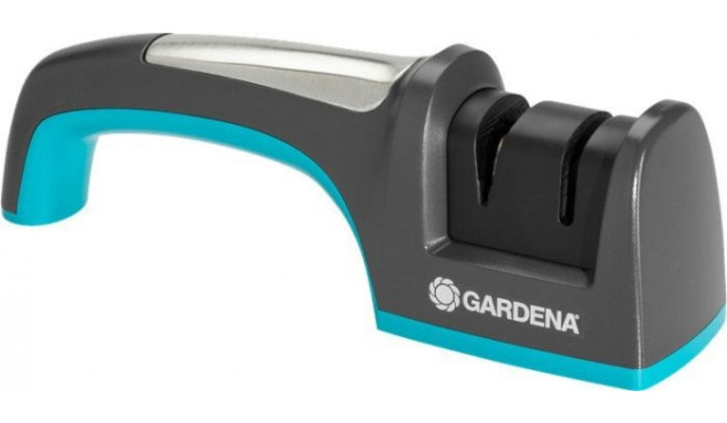 GARDENA grinder for knives and axes, knife sharpener (turquoise / black)