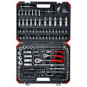 Gedore Red socket set, 1/4 "+ 3/8" + 1/2 ", 172 pieces (red / black, with 3 lever Ratchet)