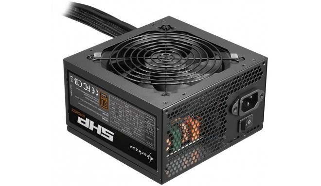 Sharkoon SHP Bronze 500W, PC power supply (black, 2x PCIe)