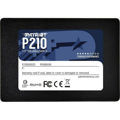Patriot P210 2 TB, SSD (black, SATA 6Gb / s, 2.5 ")