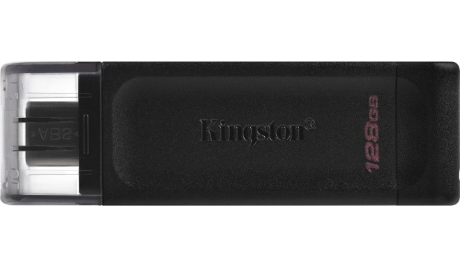 Kingston DataTraveler 70 128 GB, USB stick (black, USB-A 3.2 (5 Gbit / s))