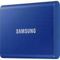 Samsung Portable SSD T7 2TB, external SSD (blue, USB-C 3.2 (10 Gbit / s), external)