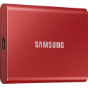 Samsung väline SSD 2TB T7 USB-C 3.2, punane