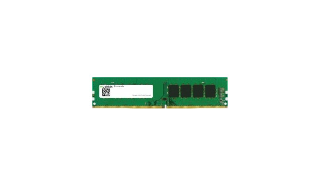 Mushkin DDR4 - 8 GB -3200 - CL - 22 - Single, Essentials (MES4U320NF8G)