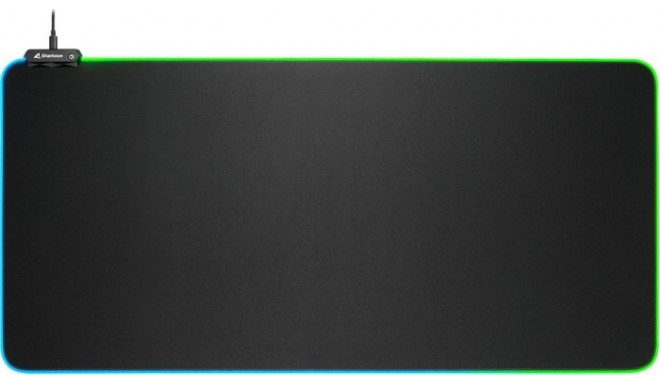 Sharkoon 1337 RGB V2 Gaming Mat 900, gaming mouse pad (black)