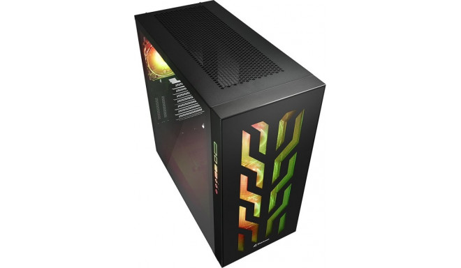 Sharkoon ELITE SHARK CA300T, big tower case (black, 2x tempered glass)