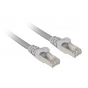 Sharkoon patch network cable SFTP, RJ-45, with Cat.7a raw cable (grey, 5 meters)