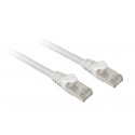 Sharkoon patch network cable SFTP, RJ-45, with Cat.7a raw cable (white, 7.5 meters)