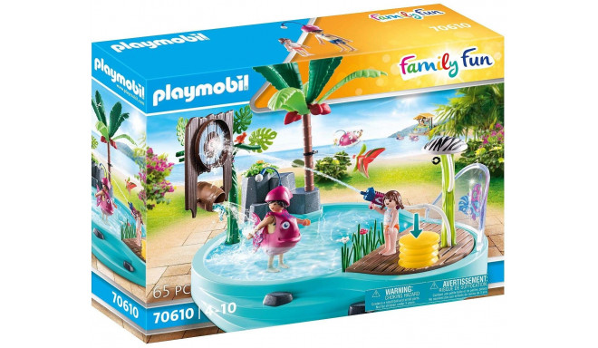 Playmobil Fun pool with water splash - 70610