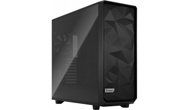 Fractal Design Meshify 2 XL Black TG Light Tint, big tower case (black, tempered glass)