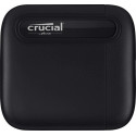 Crucial X6 Portable SSD 2 TB, External SSD (black, USB-C 3.2 (10 Gbit / s))