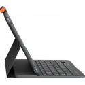 DE Layout - Logitech Slim Folio for iPad 7th + 8th Gen black - 920-009474