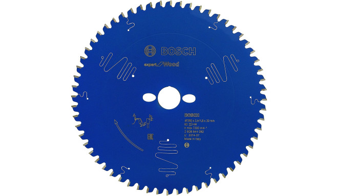 Bosch circular saw blade EX WO B 260x30-60 - 2608644082