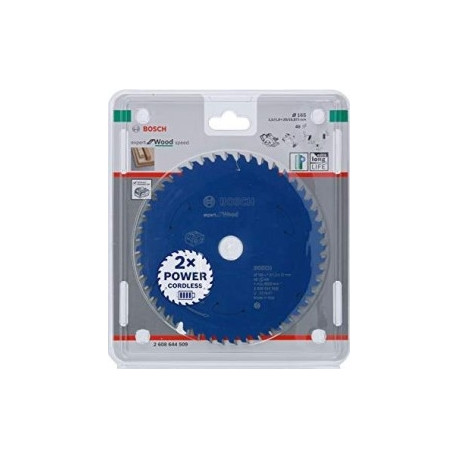 EXPERT Wood Kreissägeblatt, Ø 165mm, 48Z (Bohrung 20mm, für Akku-Handkreissägen)