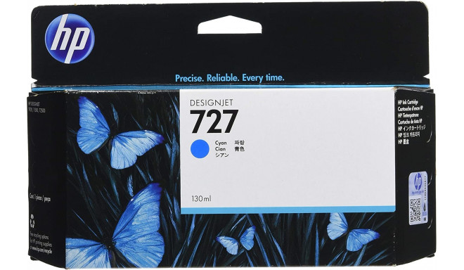 HP No.727 Ink Cyan B3P19A