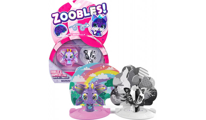 Spin Master Zoobles - 2 Pk Butterfly & F - 6063620