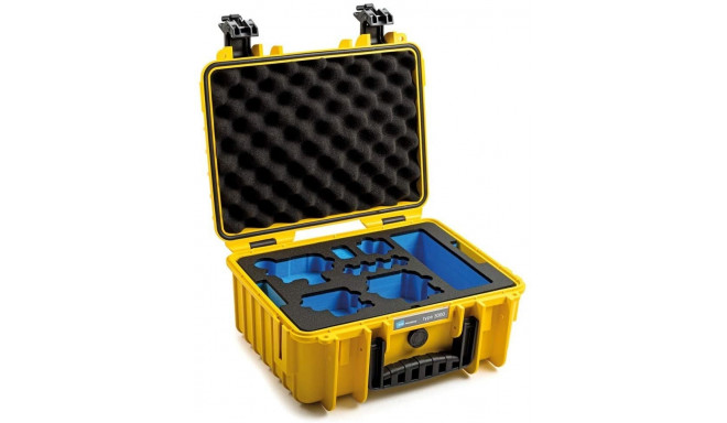 B&W International Outdoor Case Type 3000/Y/GoPro9 yellow