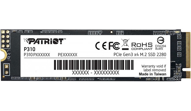Patriot SSD 480GB 1500/1700 P310 M.2 PCIe
