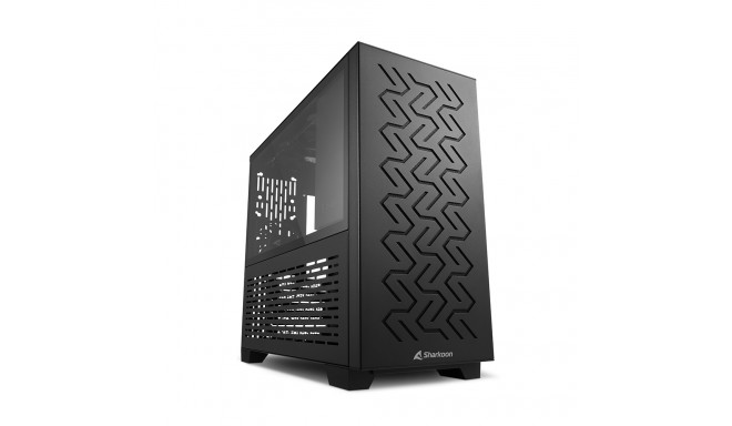 Sharkoon MS-Z1000, gaming tower case (black, tempered glass side panel)