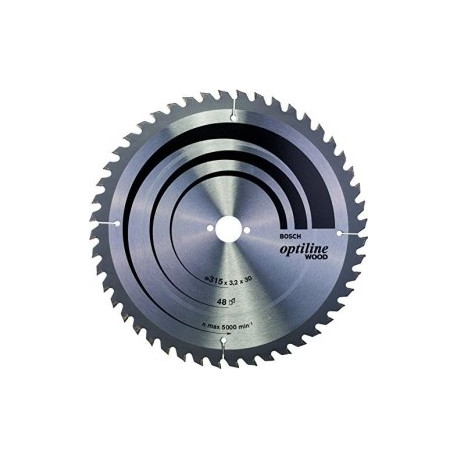 Bosch Powertools circular saw blade Optiline Wood S 315x30-48 - 2608640673