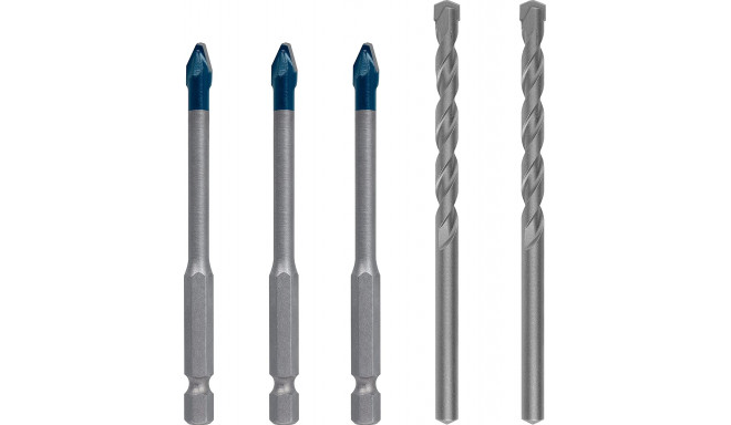 Bosch Powertools HEX-9 HC drill 5-piece mix set 6mm - 2608900596 EXPERT RANGE