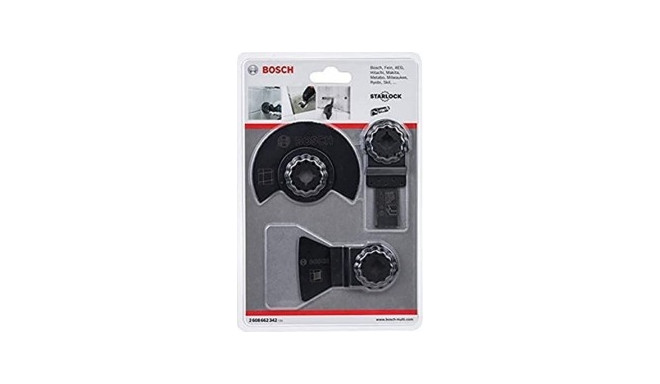 Bosch tile base set, 3-part, saw blade set