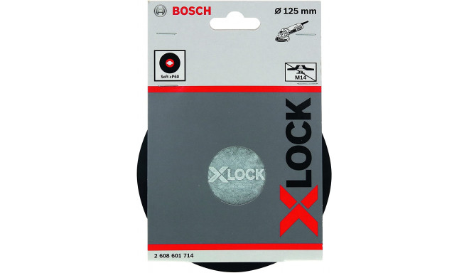 Bosch X-LOCK backing pad soft, O 125mm, sanding pad