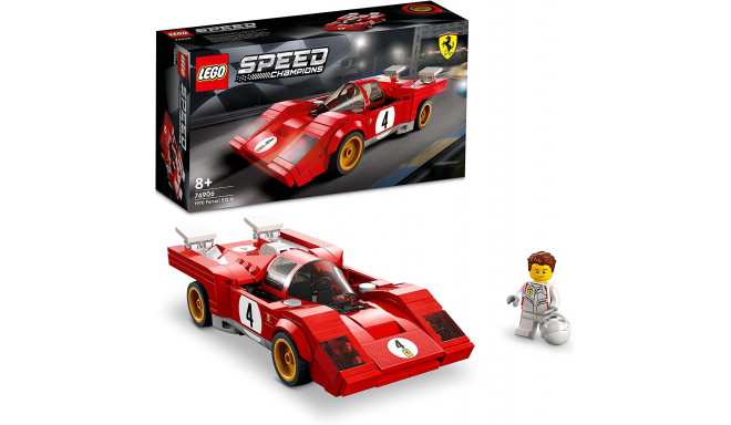 LEGO 76906 Speed Champions 1970 Ferrari 512 M Construction Toy (Building Kit Model Car Toy Car Racin