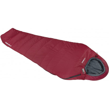 Schlafsack Hyperion 1 M (dunkelrot/grau)
