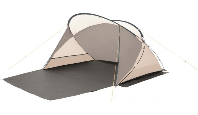 Easy Camp beach shelter shell, tent (grey/beige, model 2022, UV protection 50+)