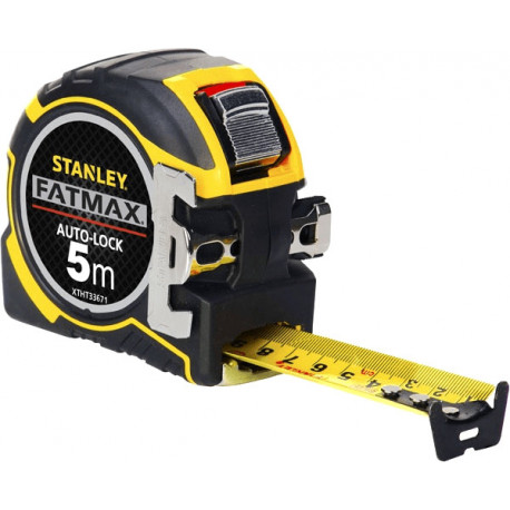 Stanley tape measure FatMax PRO Autolock, 5 meters (black/yellow, 32mm)
