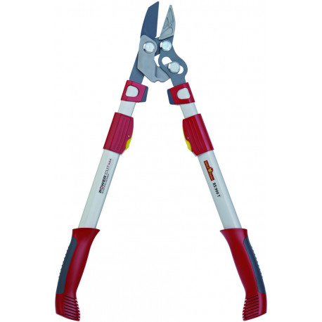 WOLF-Garten anvil pruning shears Power Cut RS 900 T "Premium Plus" (red/grey, telescopic handles 65c
