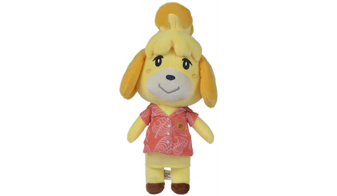 Simba Animal Crossing Melinda, Cuddly Toy (cream, 25 cm)