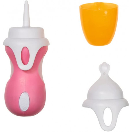 BABY born® Interactive Flasche & Löffel 43cm (mit zwei Aufsätzen und Sound-Effekt)
