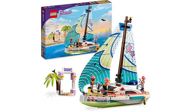 LEGO 41716 Friends Stephanie s Sailing Adventures Construction Toy (Toy Sailboat with 3 Minifigures)