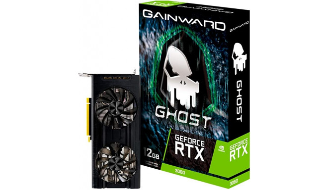 Gainward graphics card GeForce RTX 3060 GHOST 12GB DisplayPort HDMI