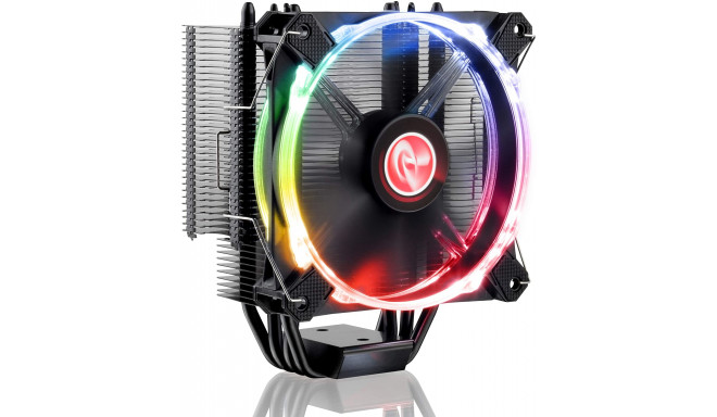 RAIJINTEK LETO RGB, CPU cooler (black)